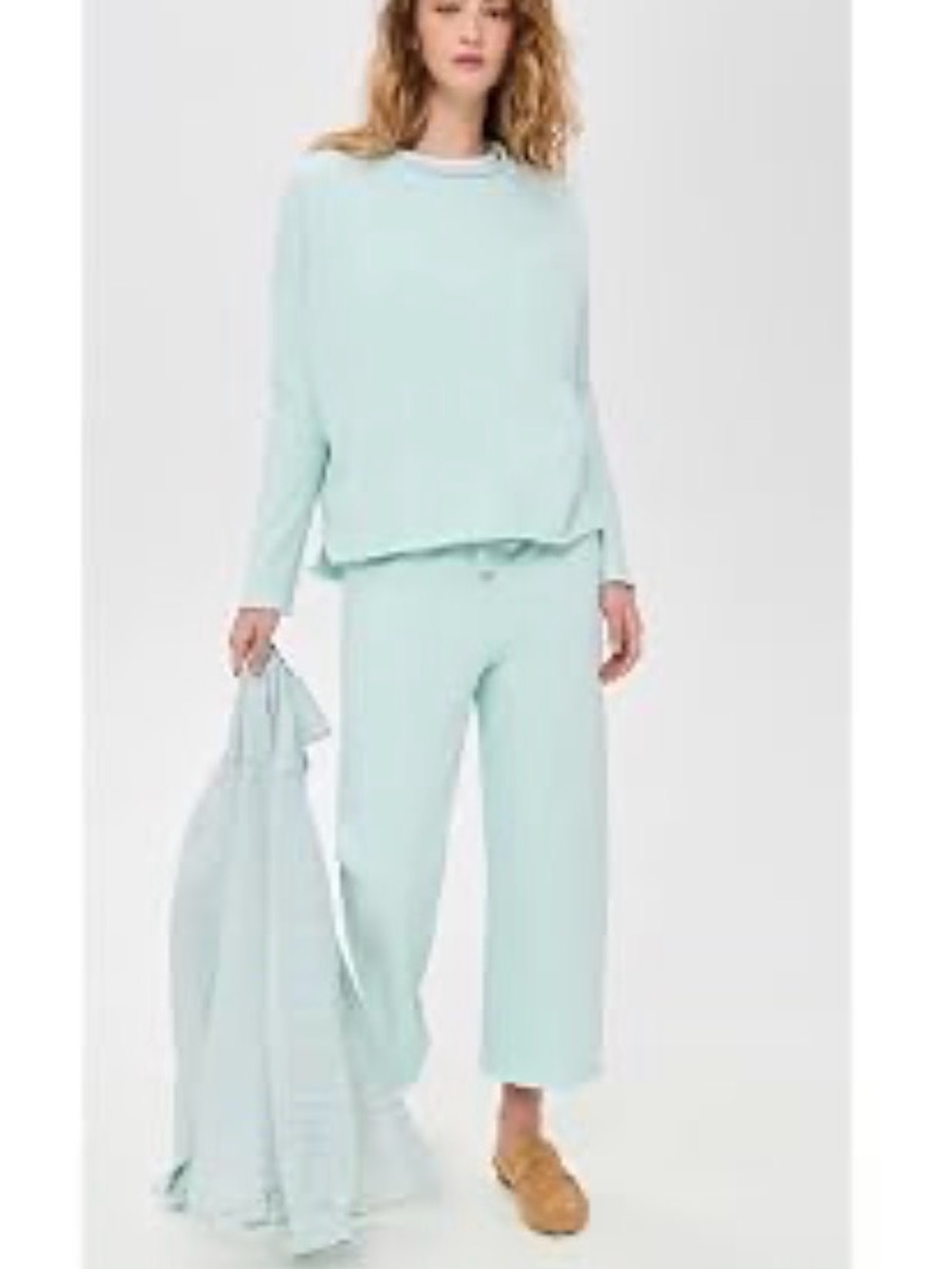 NEW Frank & Eileen Women's Catherine Favorite Sweatpants, Dewberry Mineral Wash